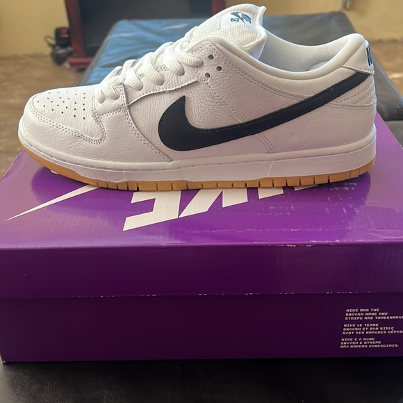Nike Sb dunk low white gum - Picture 2 of 7